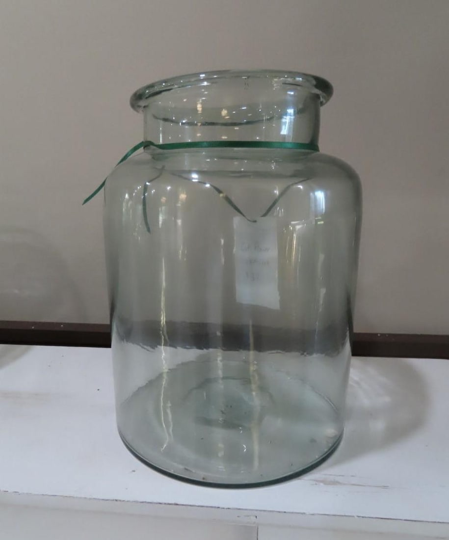 (3) Glass Cut Flower Vases - 4
