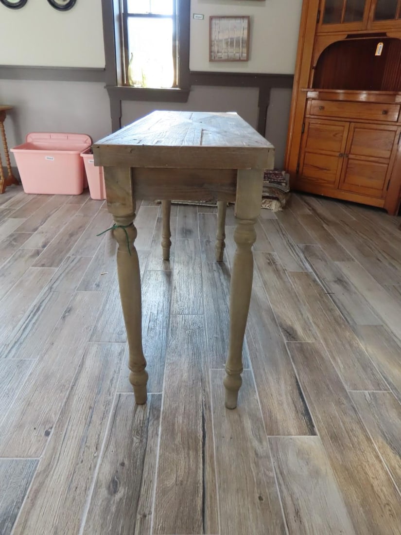 Reclaimed Wood Console Table - 2