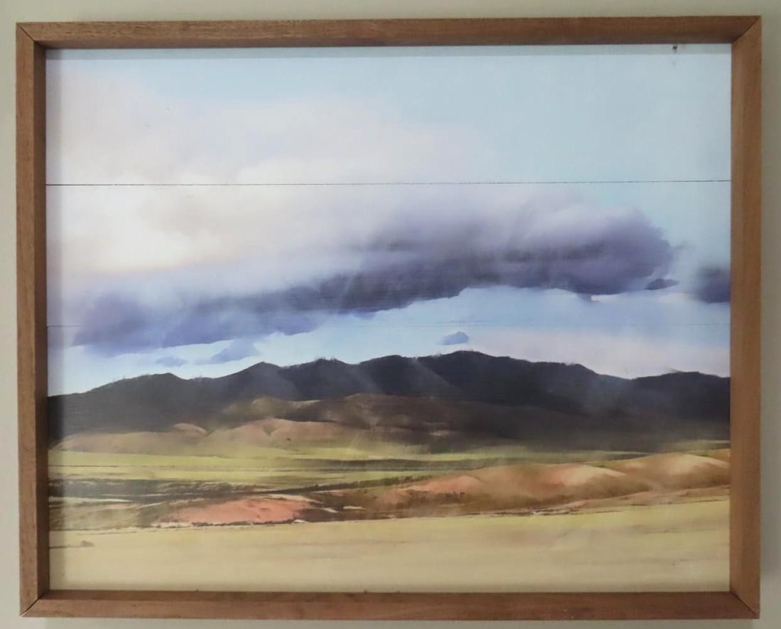 (2) Kendrick Landscape Lithographs: 12.75" x 12.75" and 16.75" x 20.5":