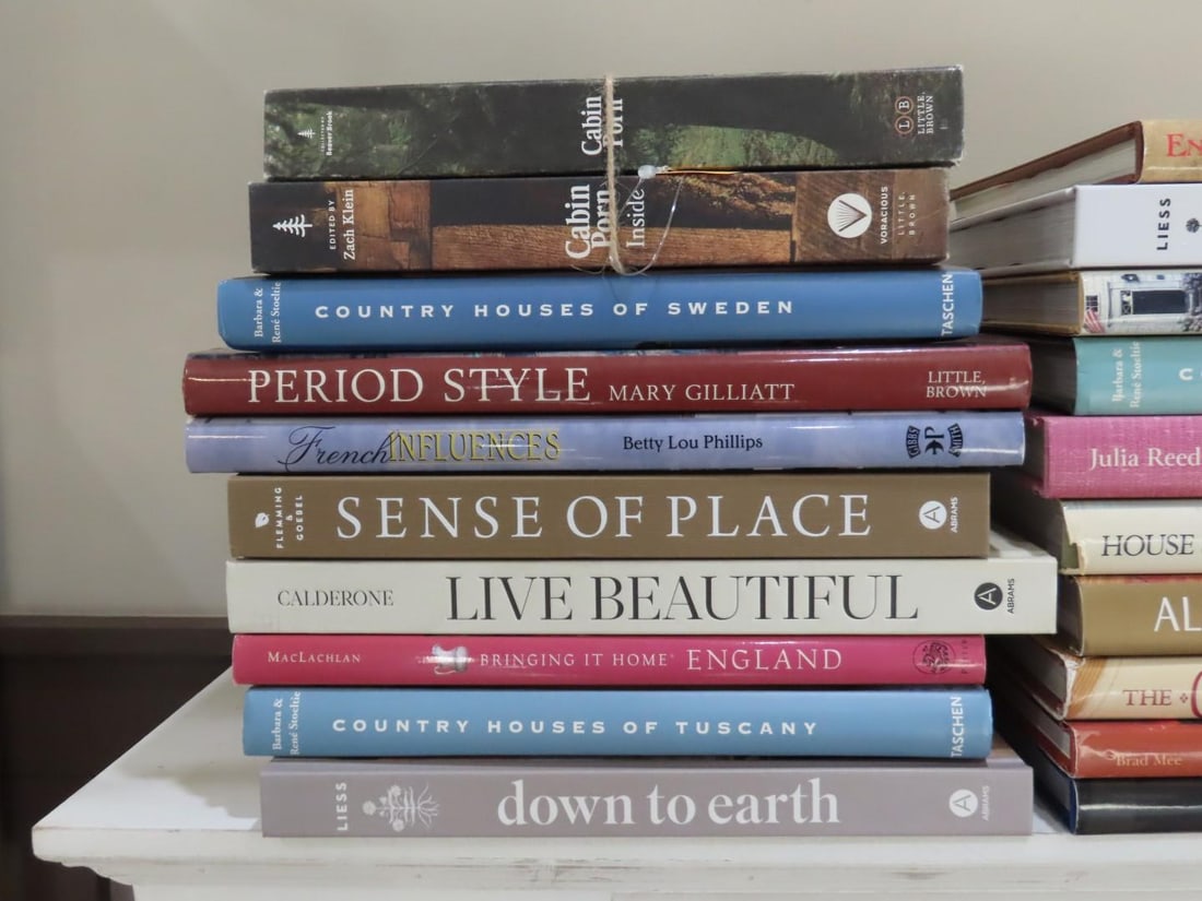 (20+/-) Interior Design Books - 2