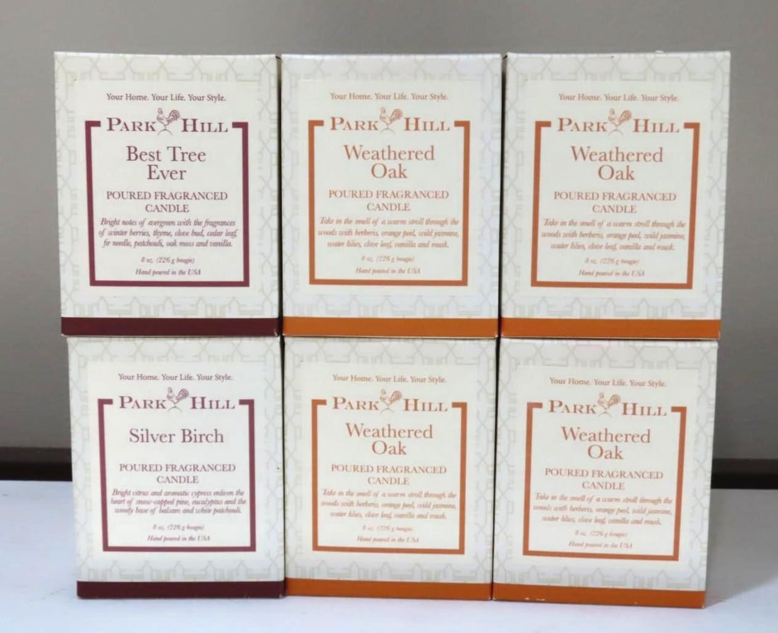 (6) Park Hill 226g Candles (1 of 1)