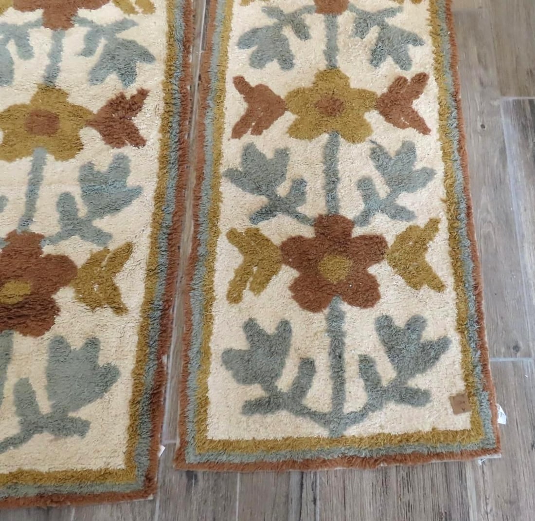 (2) Tufted Cotton Floor Runners - 4