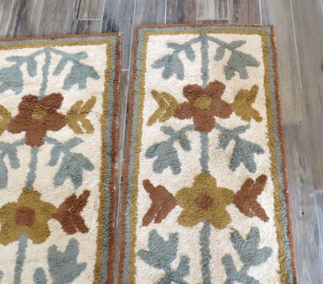 (2) Tufted Cotton Floor Runners - 5