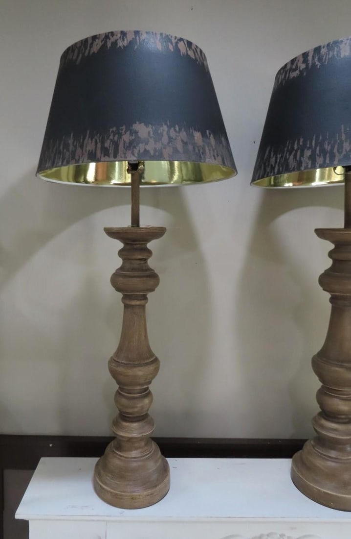 Pair of Table Lamps - 2