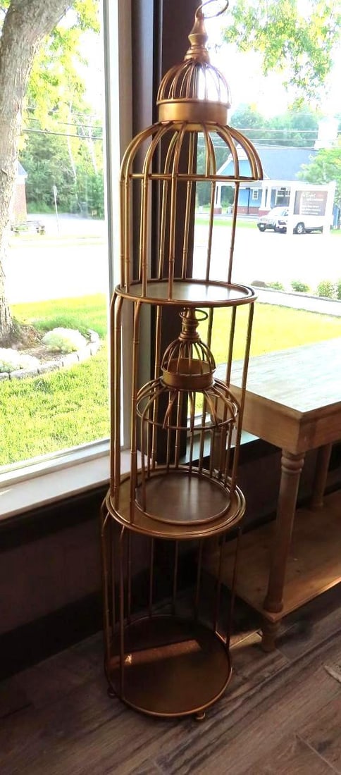 Stacking Birdcage Etagere - 2