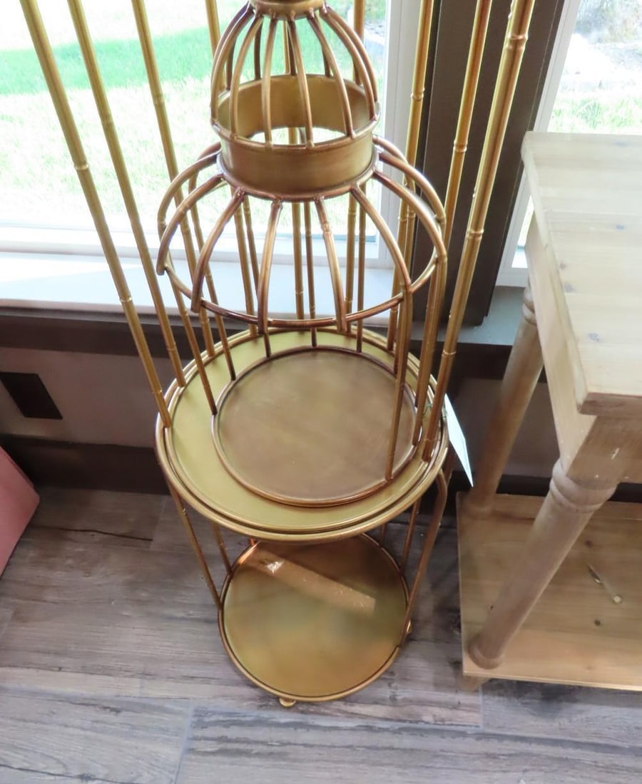 Stacking Birdcage Etagere - 3