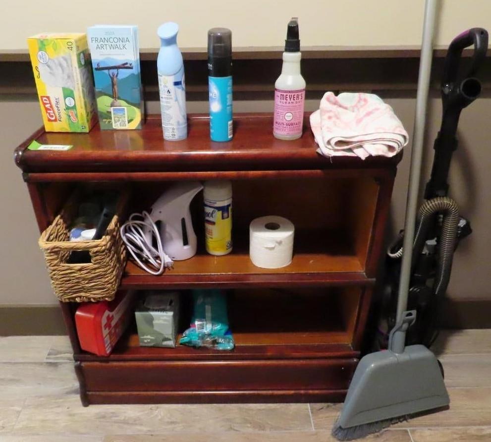 2-Section Barrister Bookcase & Contents (1 of 1)