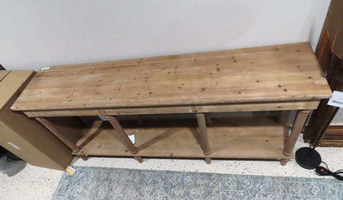 Pine Console Table - 2