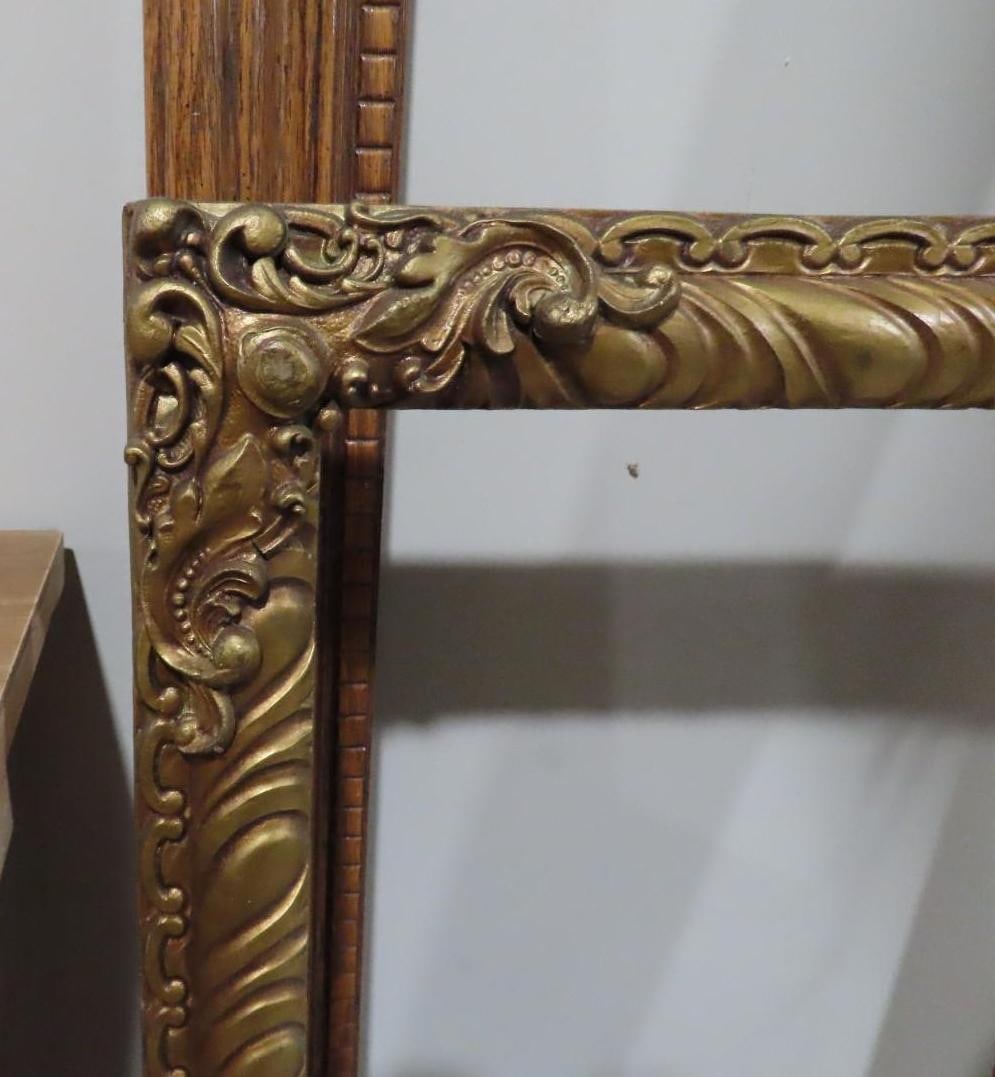 (3) Large Wood Frames - 4