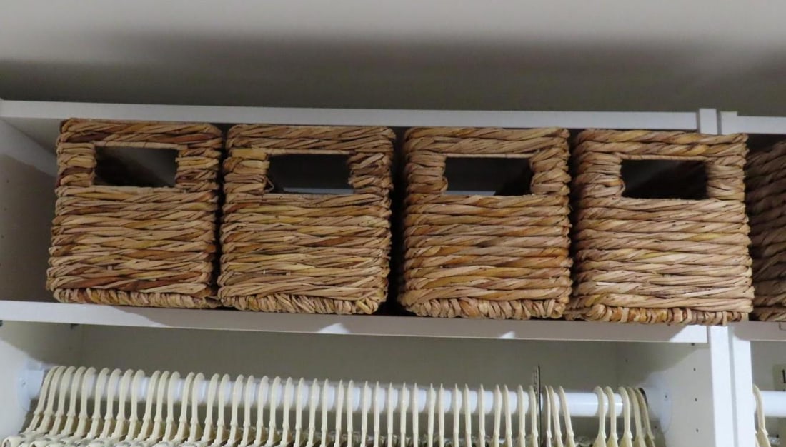 (10) Wicker Baskets - 3