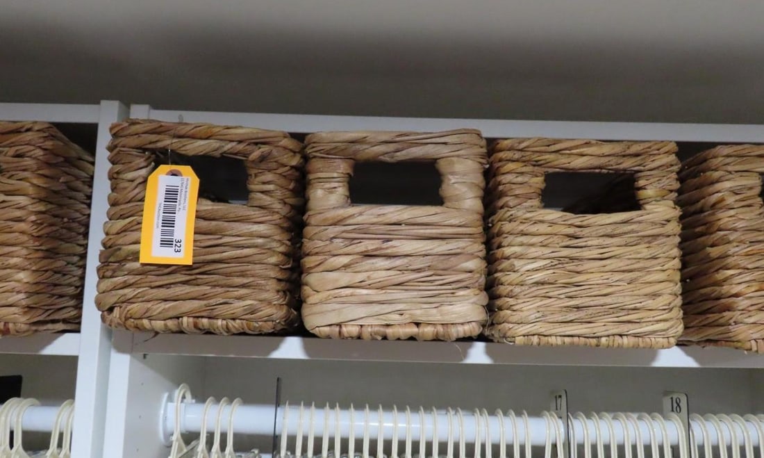 (10) Wicker Baskets - 4