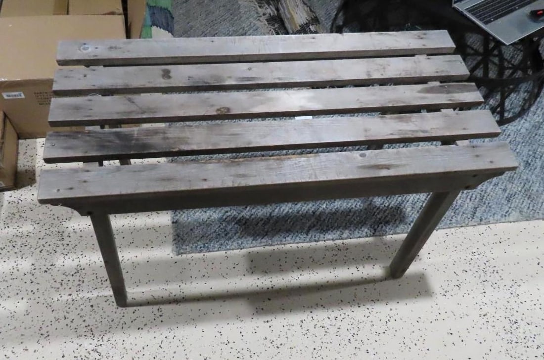 Wood Slat Table (1 of 3)
