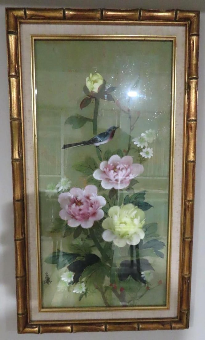 (2) Oriental Botanical Paintings - 2
