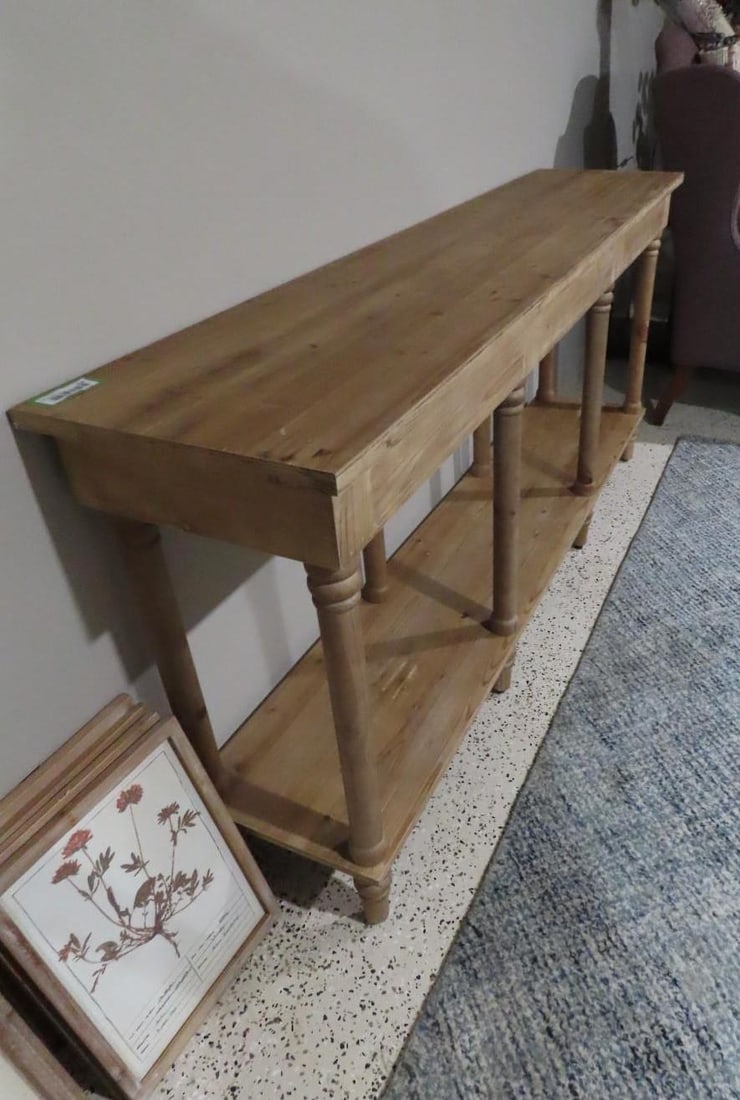 Pine Console Table - 2