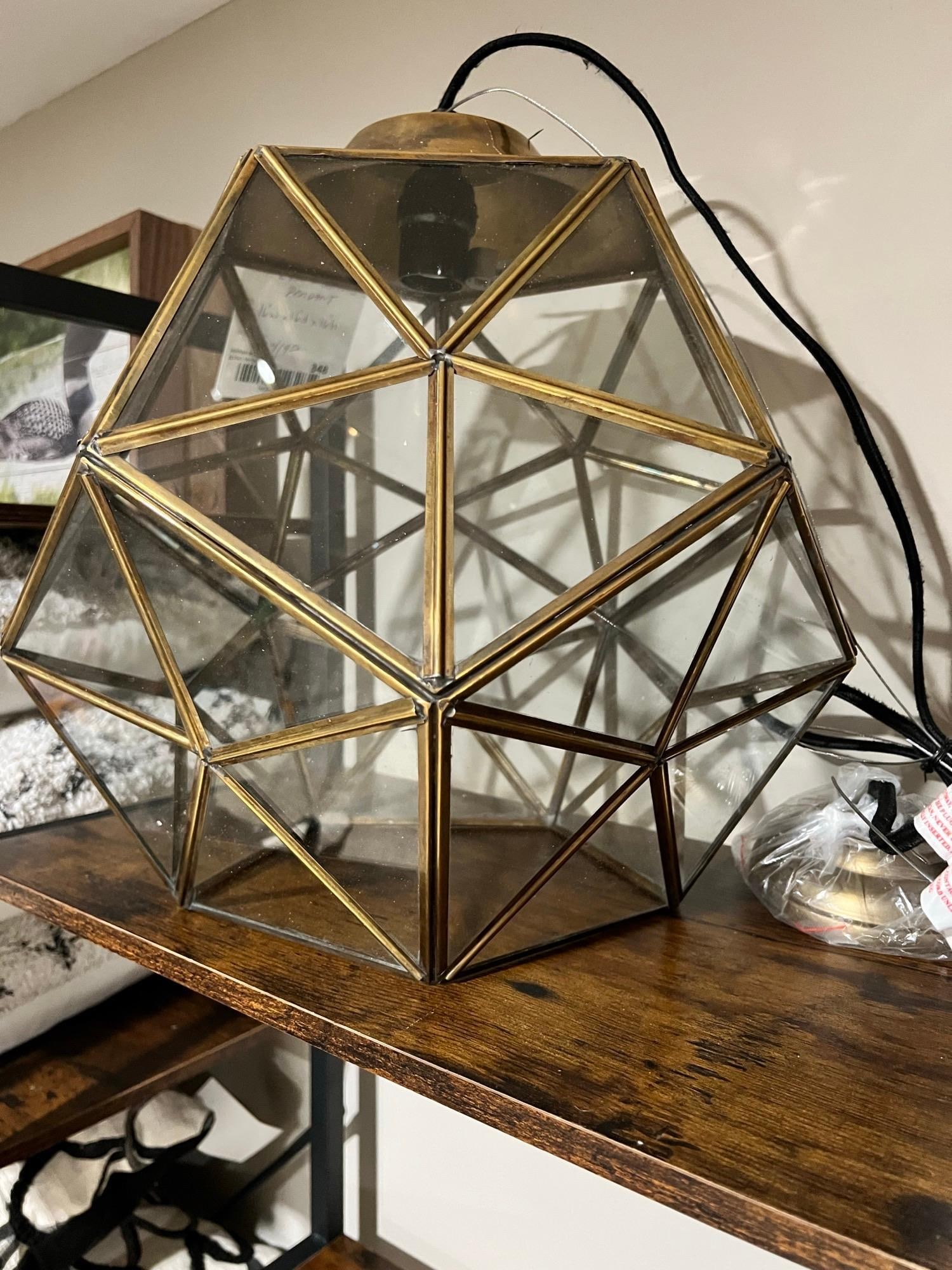 Elk Lighting Geometric Pendant Light: 16" x 16" x 16", SKU: NNL2456