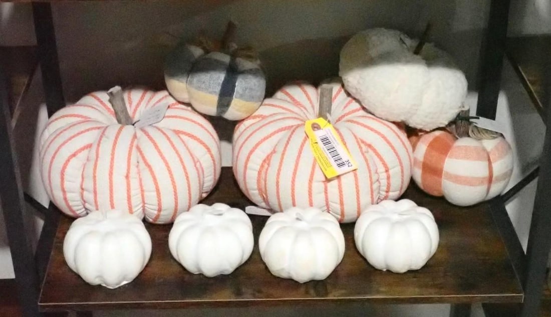 (9) Decorative Pumpkins (1 of 4)