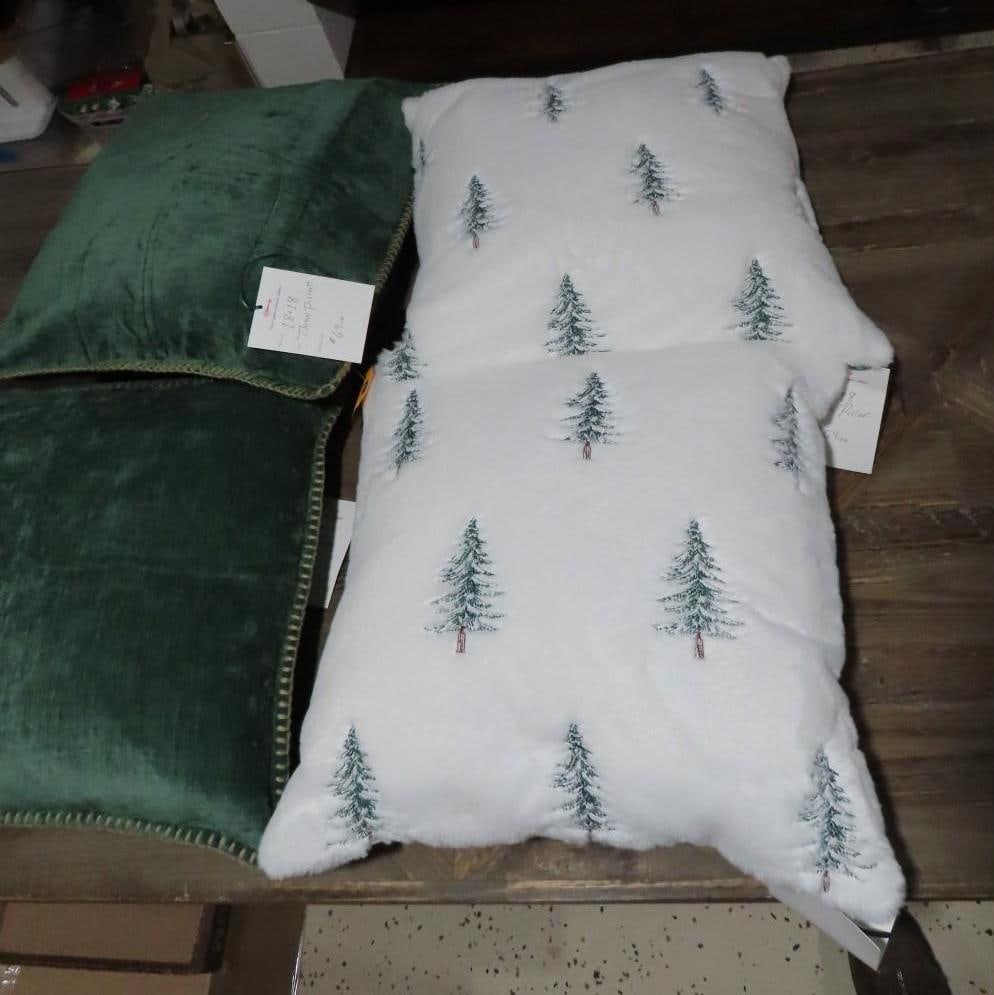 (4) Throw Pillows - 2