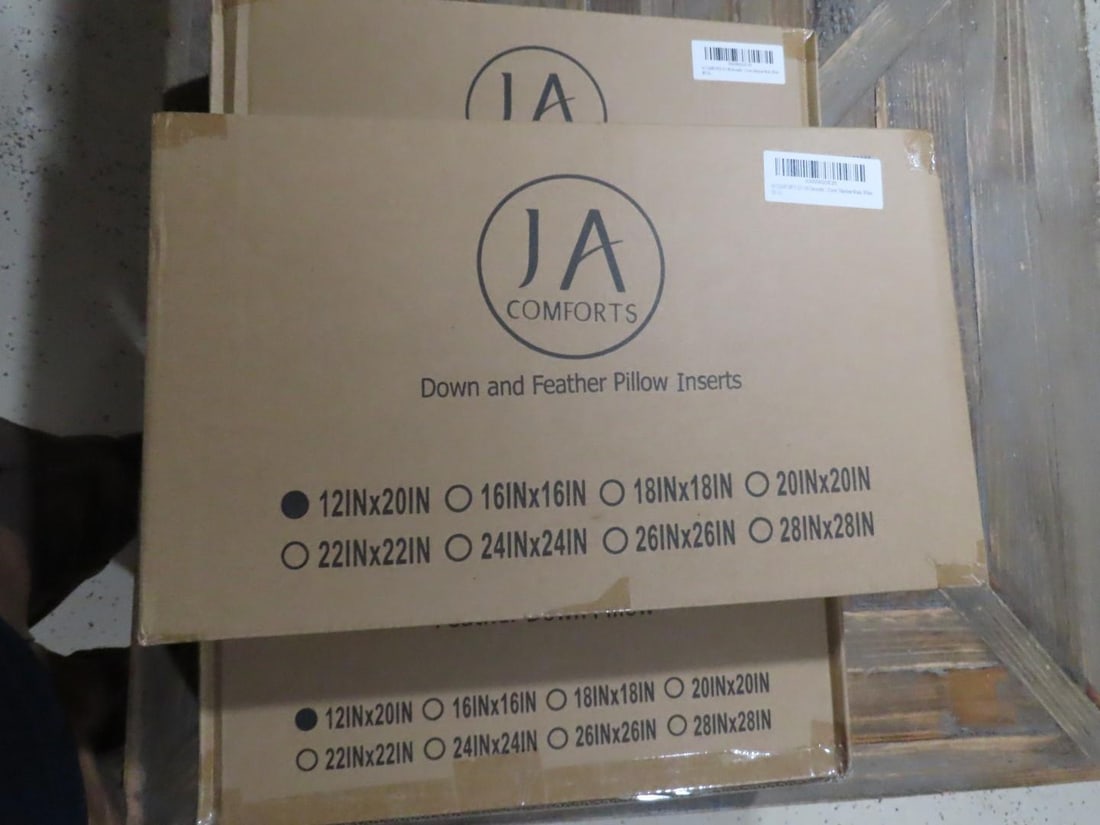 Pillow Inserts, Covers & Cotton Throw - 2