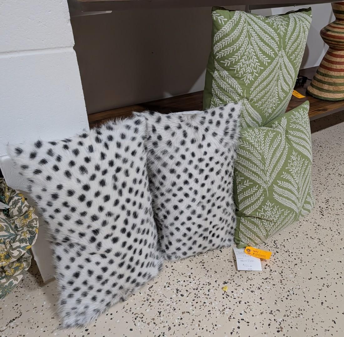 (2) Pairs of Throw Pillows - 2