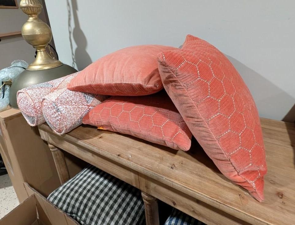 (5) Asst. Throw & Lumbar Pillows - 3