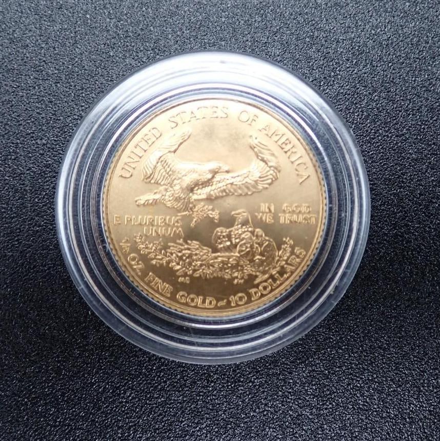 1999 U.S. 1/4 Ounce Gold American Eagle - 2