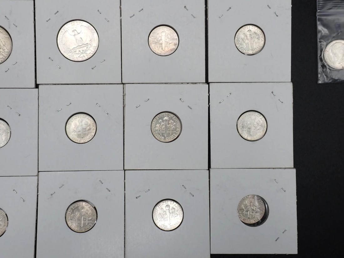 $7.10 Face Value U.S. Silver Coins - 10