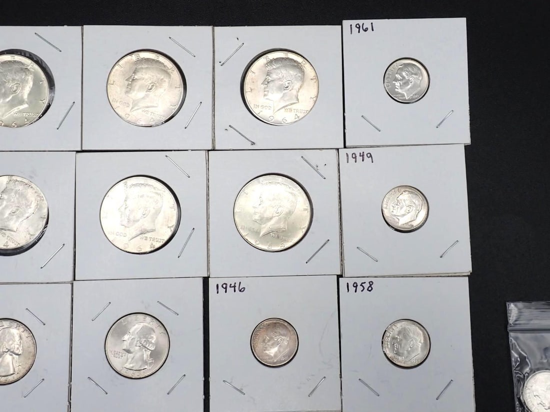 $7.10 Face Value U.S. Silver Coins - 4