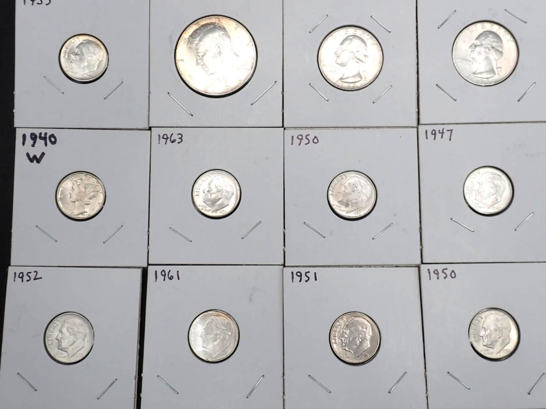 $7.10 Face Value U.S. Silver Coins - 6