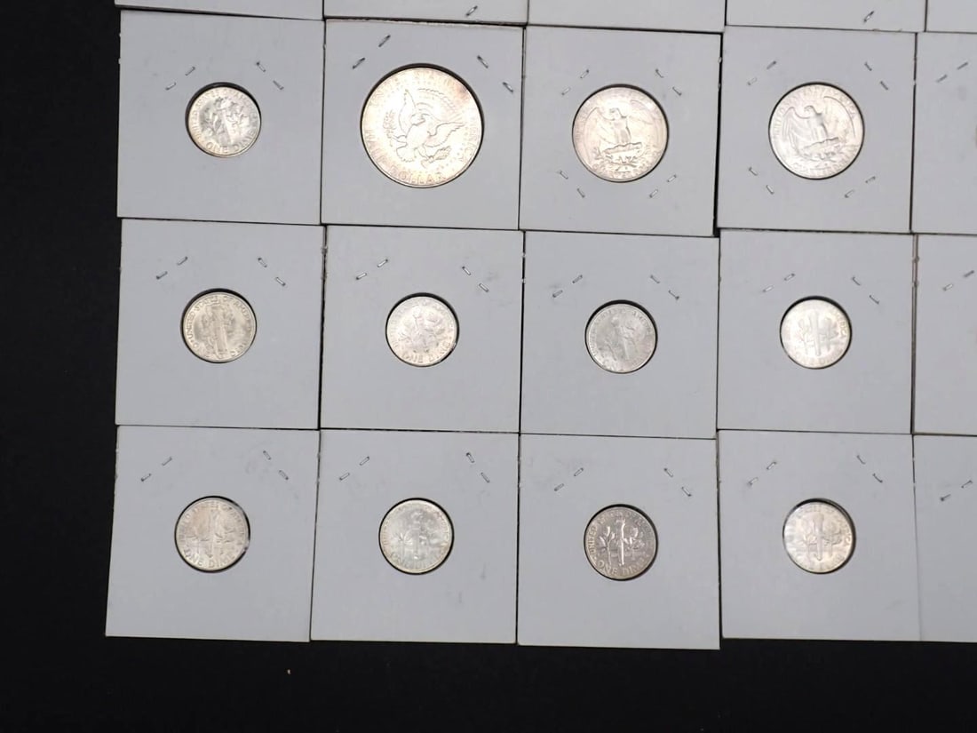 $7.10 Face Value U.S. Silver Coins - 9