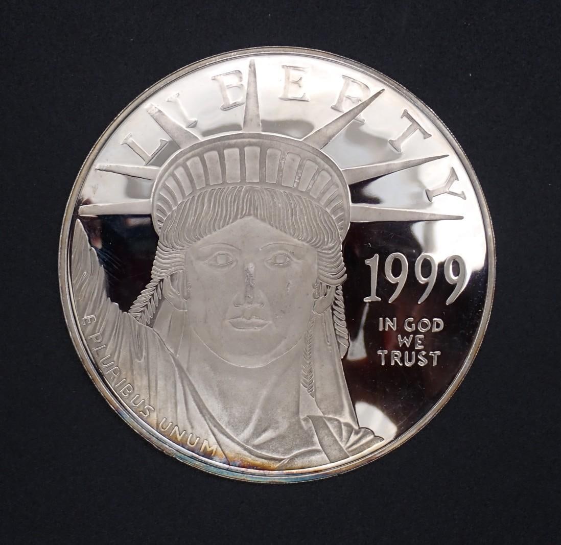 1999 Liberty 4 Ounce Silver Round (1 of 2)