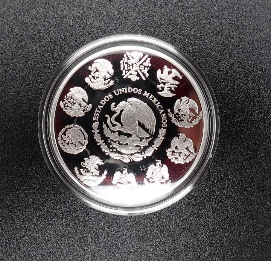 Cased (5) Pc. 2014 Mexico Libertad Proof .999 Silver Coin Set - 5