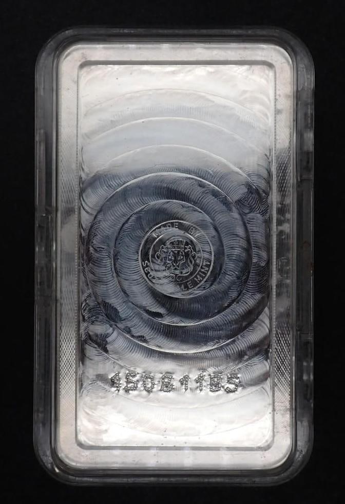 Scottsdale Silver 10 Ounce Stacker .999 Silver Bar - 2