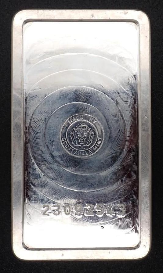 Scottsdale Silver 10 Ounce Stacker .999 Silver Bar - 2