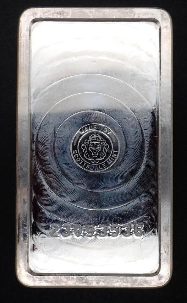 Scottsdale Silver 10 Ounce Stacker .999 Silver Bar - 2