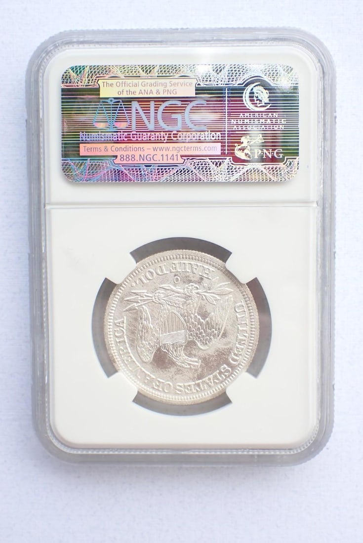 SS New York Shipwreck 1884-O U.S. Half Dollar - 3