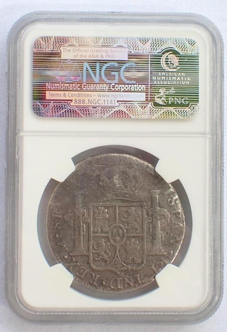 El Cazador Shipwreck 1783MO FF Mexico 8 Reales - 3