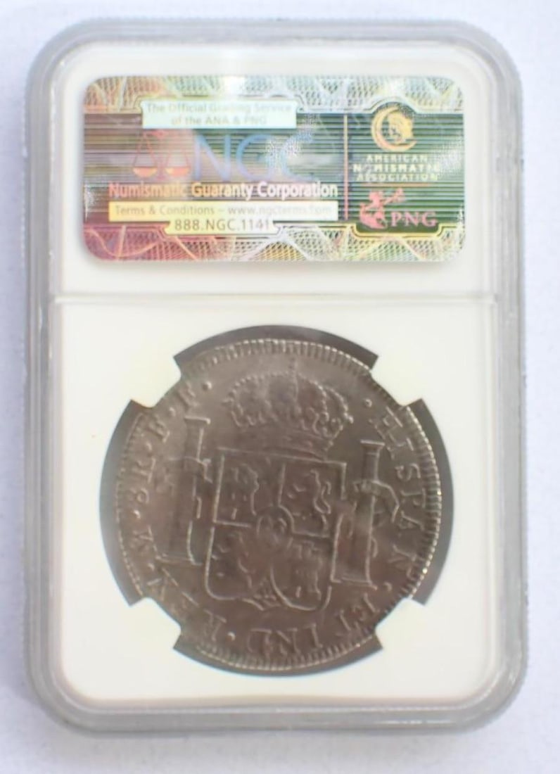El Cazador Shipwreck (1777-1783)MO FF Mexico 8 Reales - 3