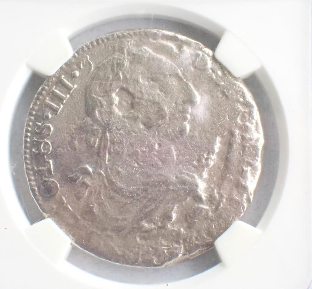 El Cazador Shipwreck (1777-1783)MO FF Mexico 8 Reales - 2