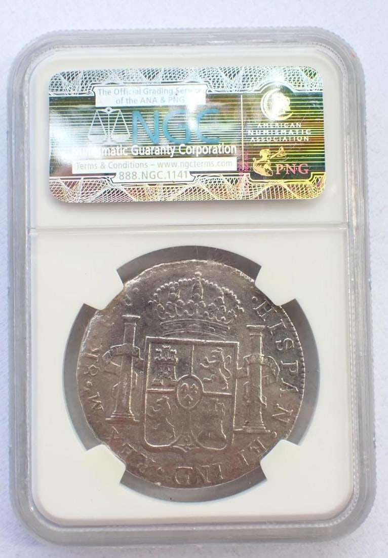 El Cazador Shipwreck (1777-1783)MO FF Mexico 8 Reales - 3