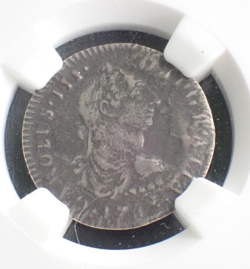 El Cazador Shipwreck 1783MO FF Mexico 1 Real - 2