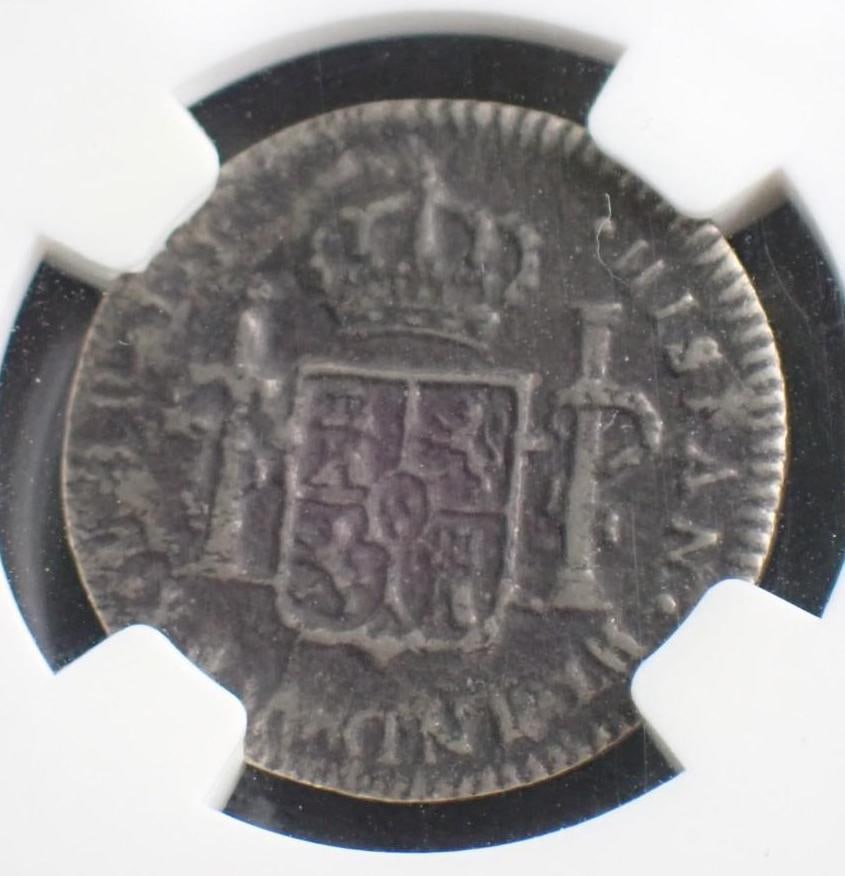 El Cazador Shipwreck 1783MO FF Mexico 1 Real - 4