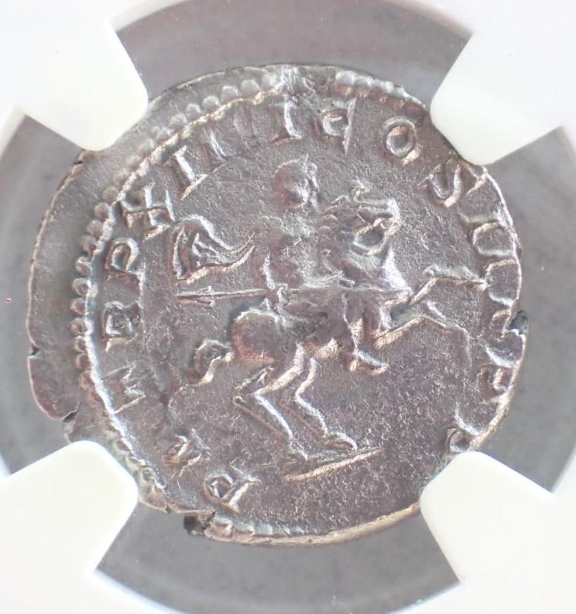 Ancient Coin: Roman Empire Sept. Severus (AD 193-211) AR Denarius - 4