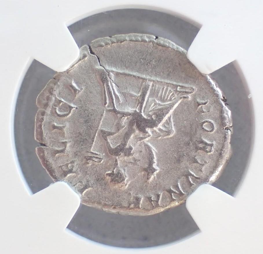 Ancient Coin: Roman Empire Julia Domna (AD 193-217) AR Denarius - 4