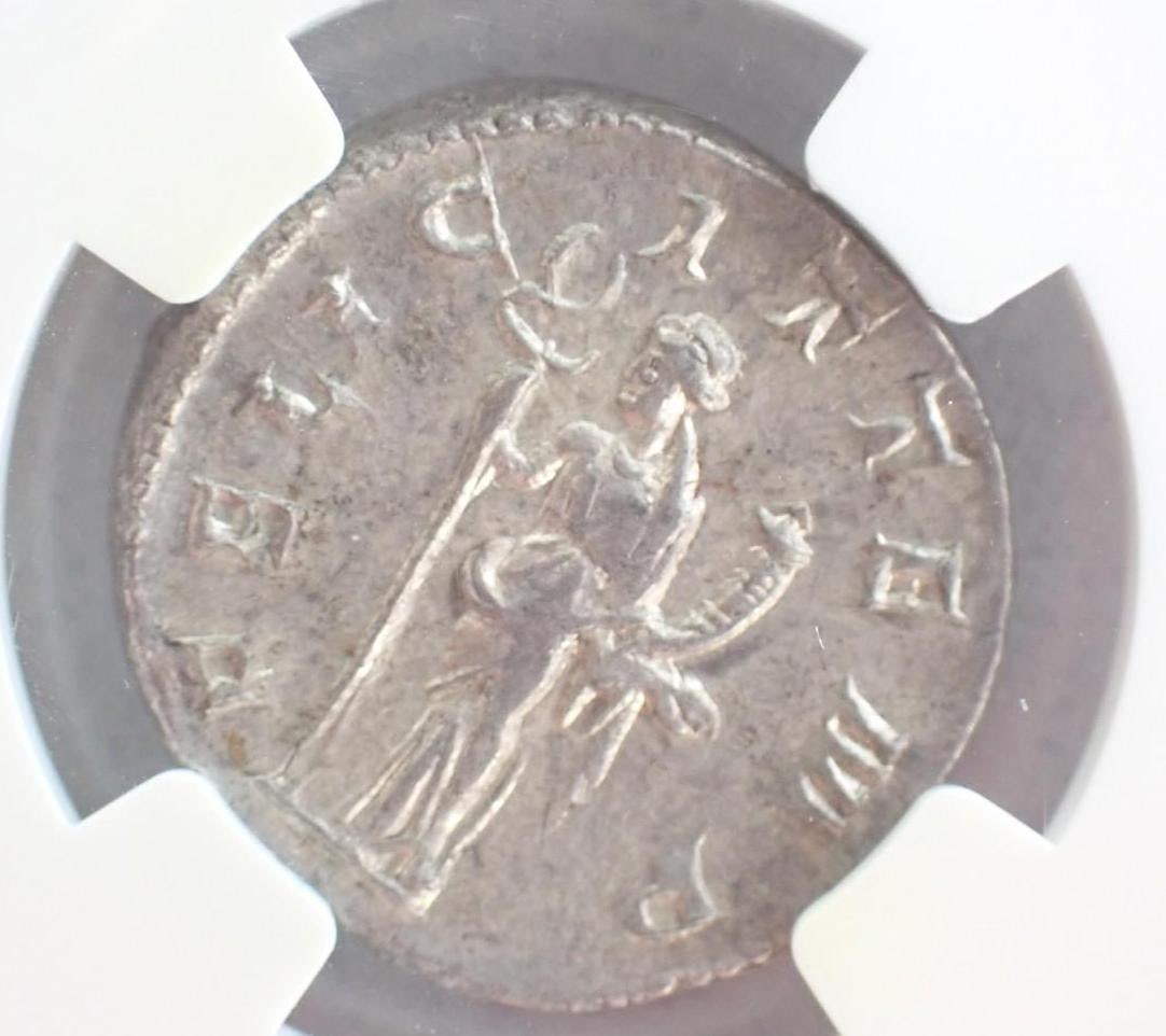 Ancient Coin: Roman Empire Gordian III (AD 238-244) AR Double-Denarius - 4