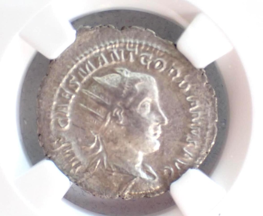 Ancient Coin: Roman Empire Gordian III (AD 238-244) AR Double-Denarius - 2