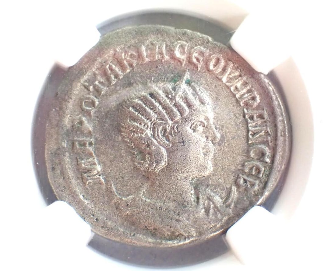 Ancient Coin: Syria, Antioch Otacilia Severa (AD 244-49) BI Tetradrachm - 2