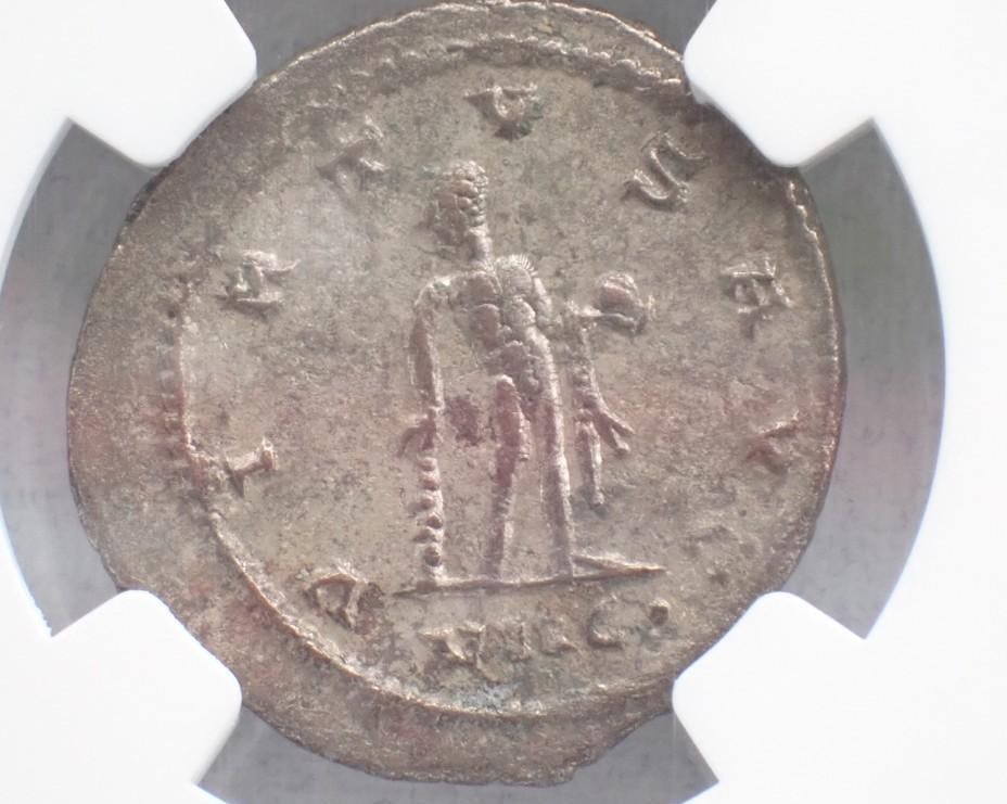 Ancient Coin: Roman Empire Gallienus (AD 253-268) BI Double-Denarius - 4