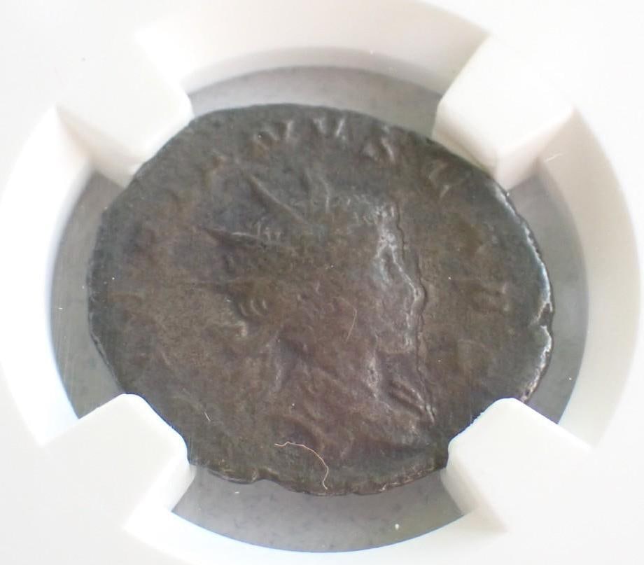 Ancient Coin: Roman Empire Valerian II (AD 256-258) BI Double-Denarius - 2