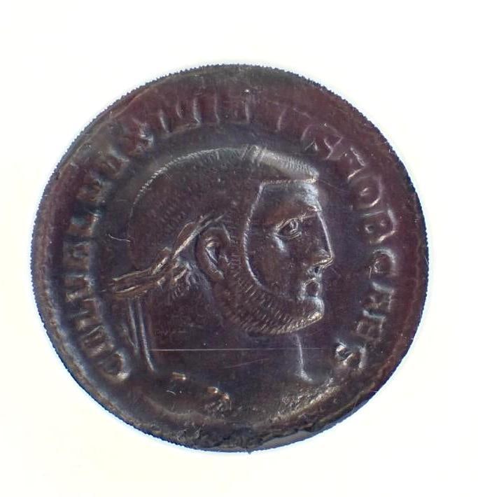 Ancient Coin: Rome Galerius (AD 295-3058) Follis - 2