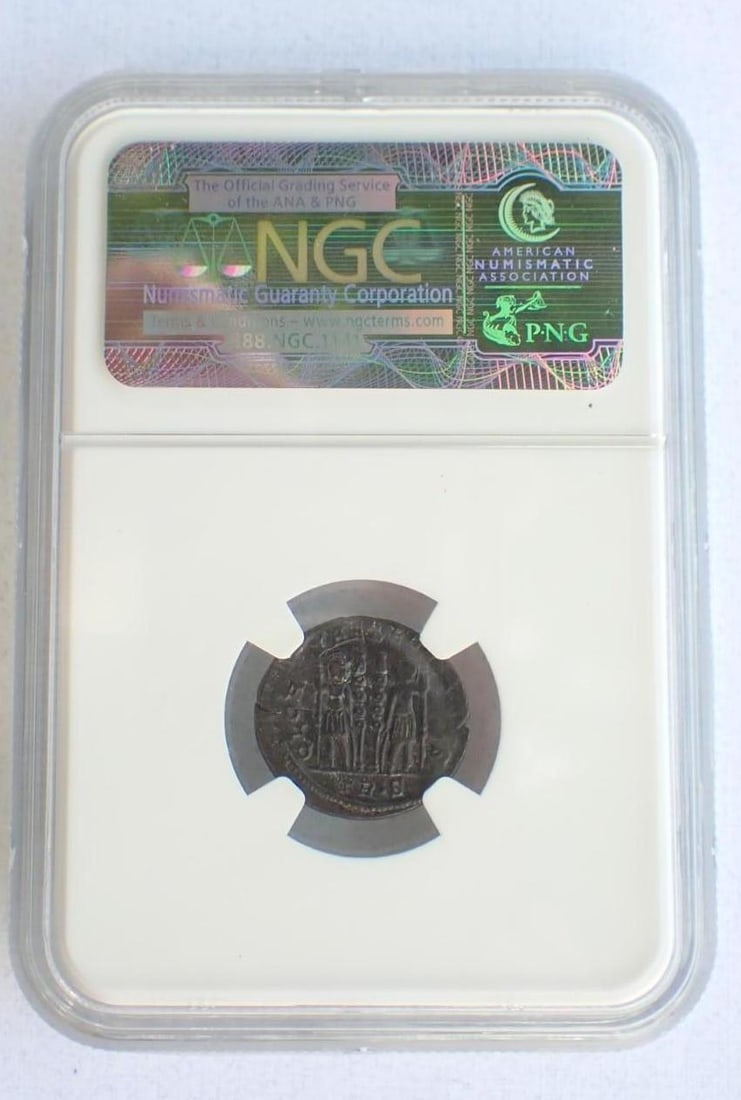 Ancient Coin: Roman Empire Constantine I (AD 307-337) AE3/4 Trier - 3
